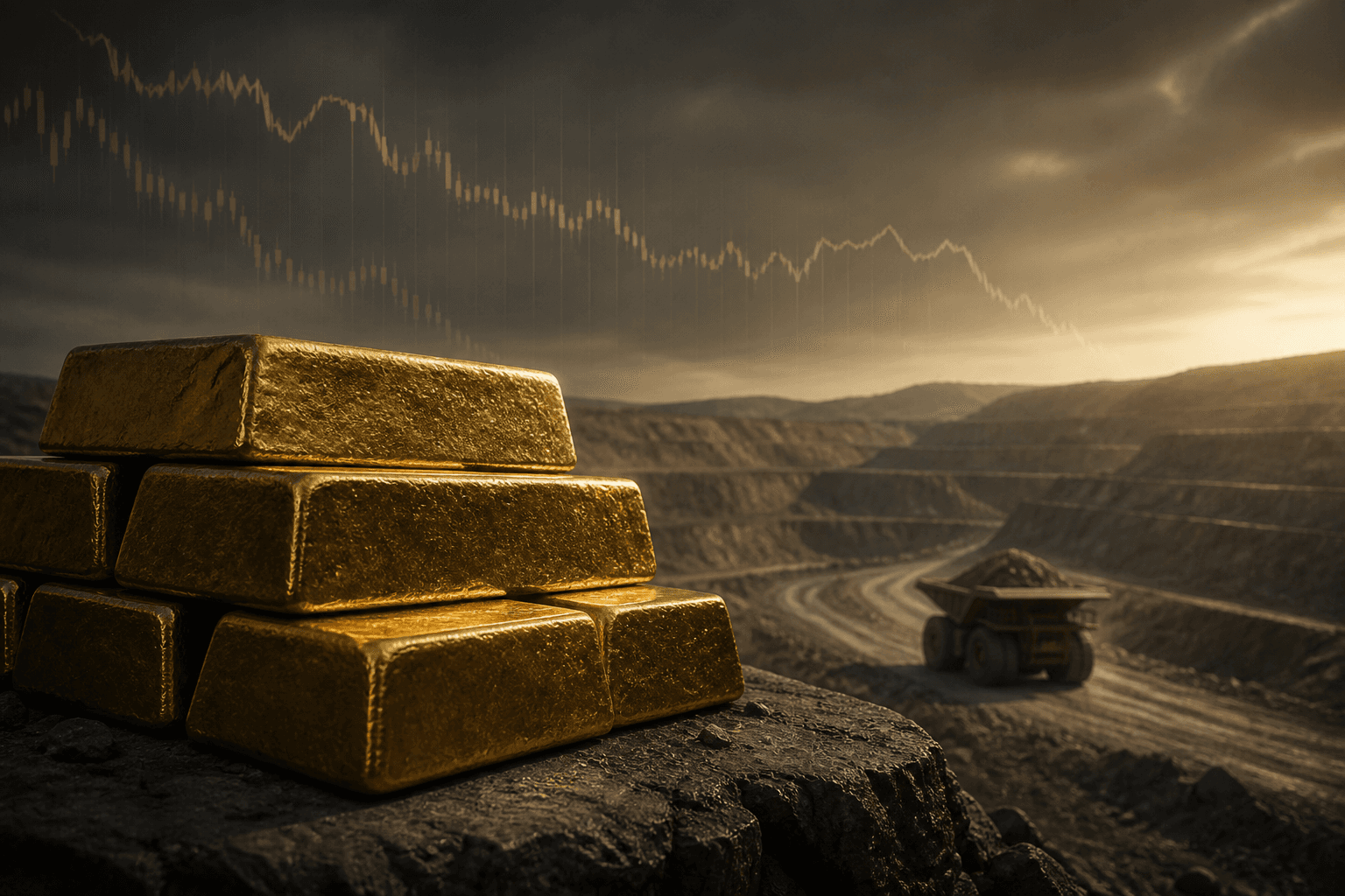 Gold Surges as Yields Fall: Why Miners Could Be Next