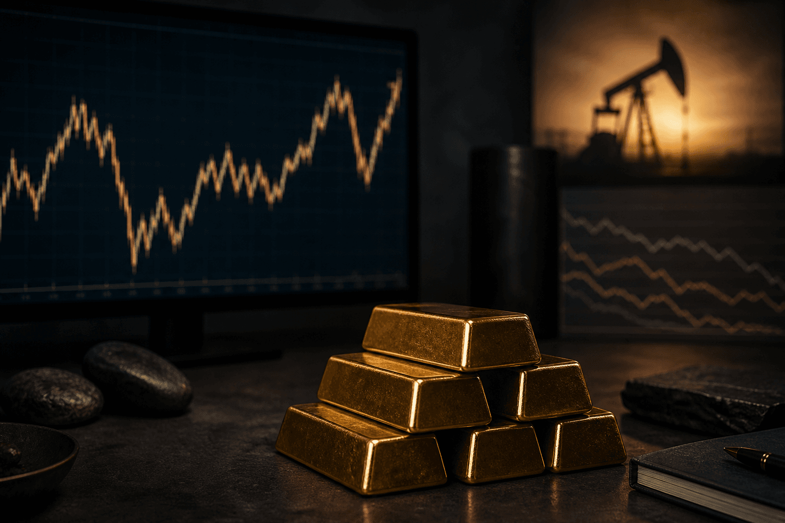 Gold Price Swings as Rates and Iran Tensions Collide