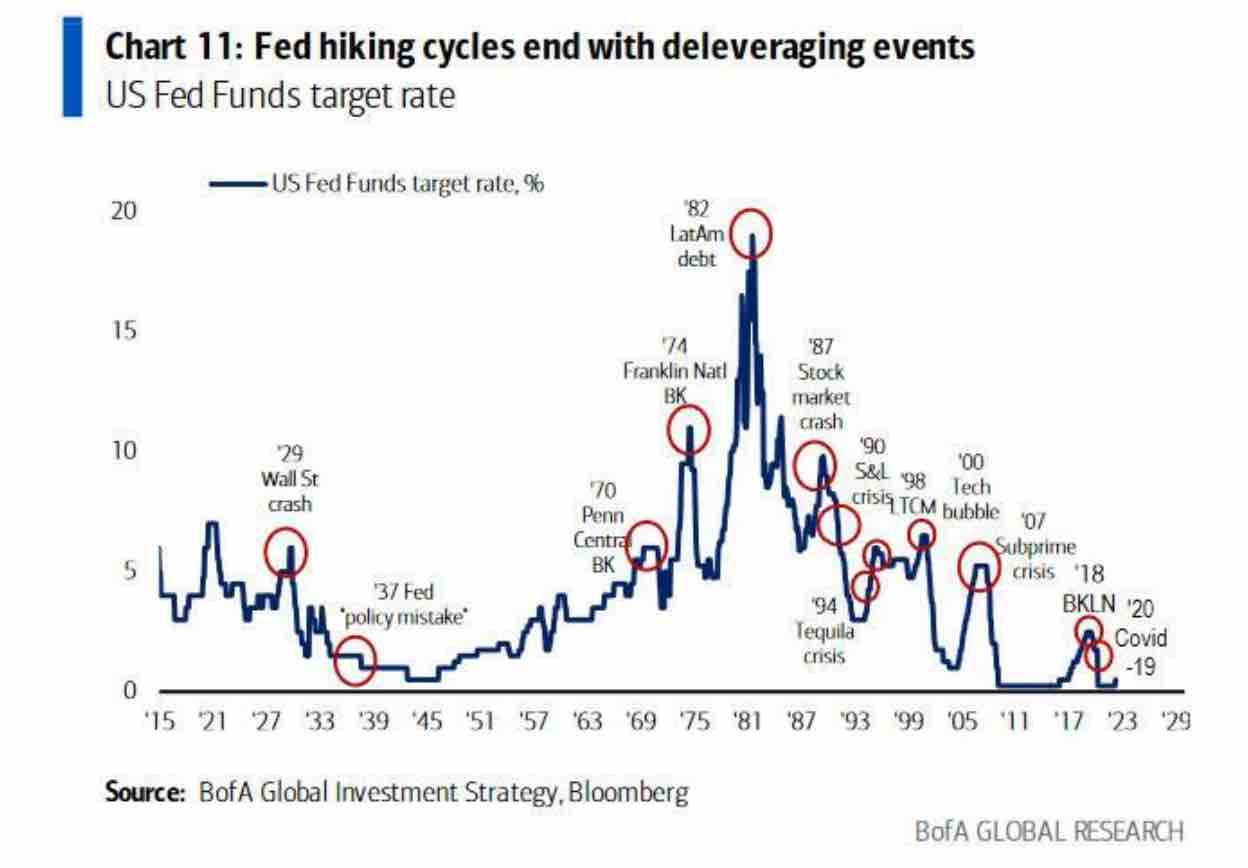 Fed-Zyklus-Diagramm