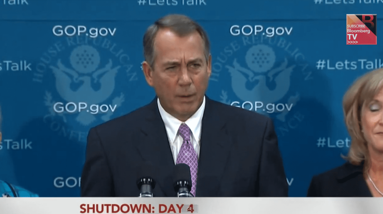 Sprecher des Repräsentantenhauses Boehner: Das ist doch kein verdammtes Spiel