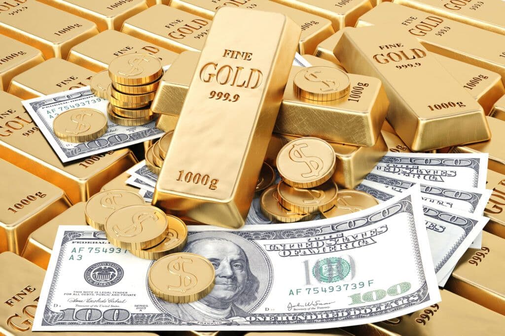 Allgemeine Chartanalyse von Gold, Silber und dem Dollar