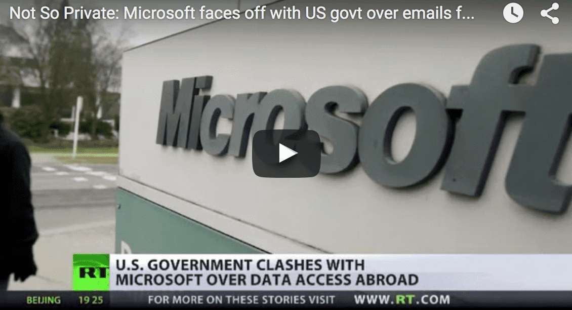 Nicht so privat: Microsoft tritt gegen die US-Regierung an wegen E-Mails aus Irland