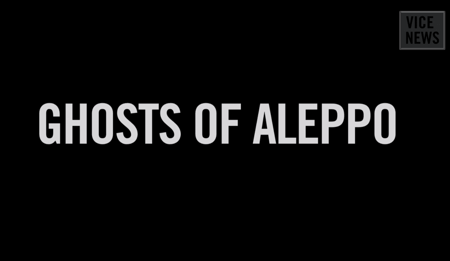 Geister von Aleppo, Syrien