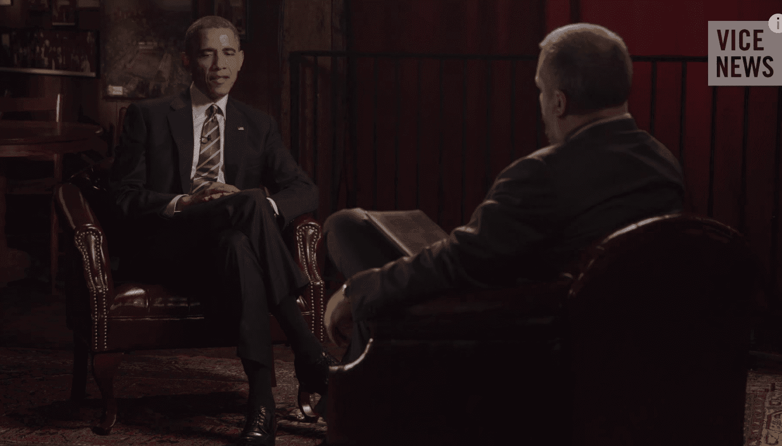 Präsident Barack Obama Spricht mit VICE News