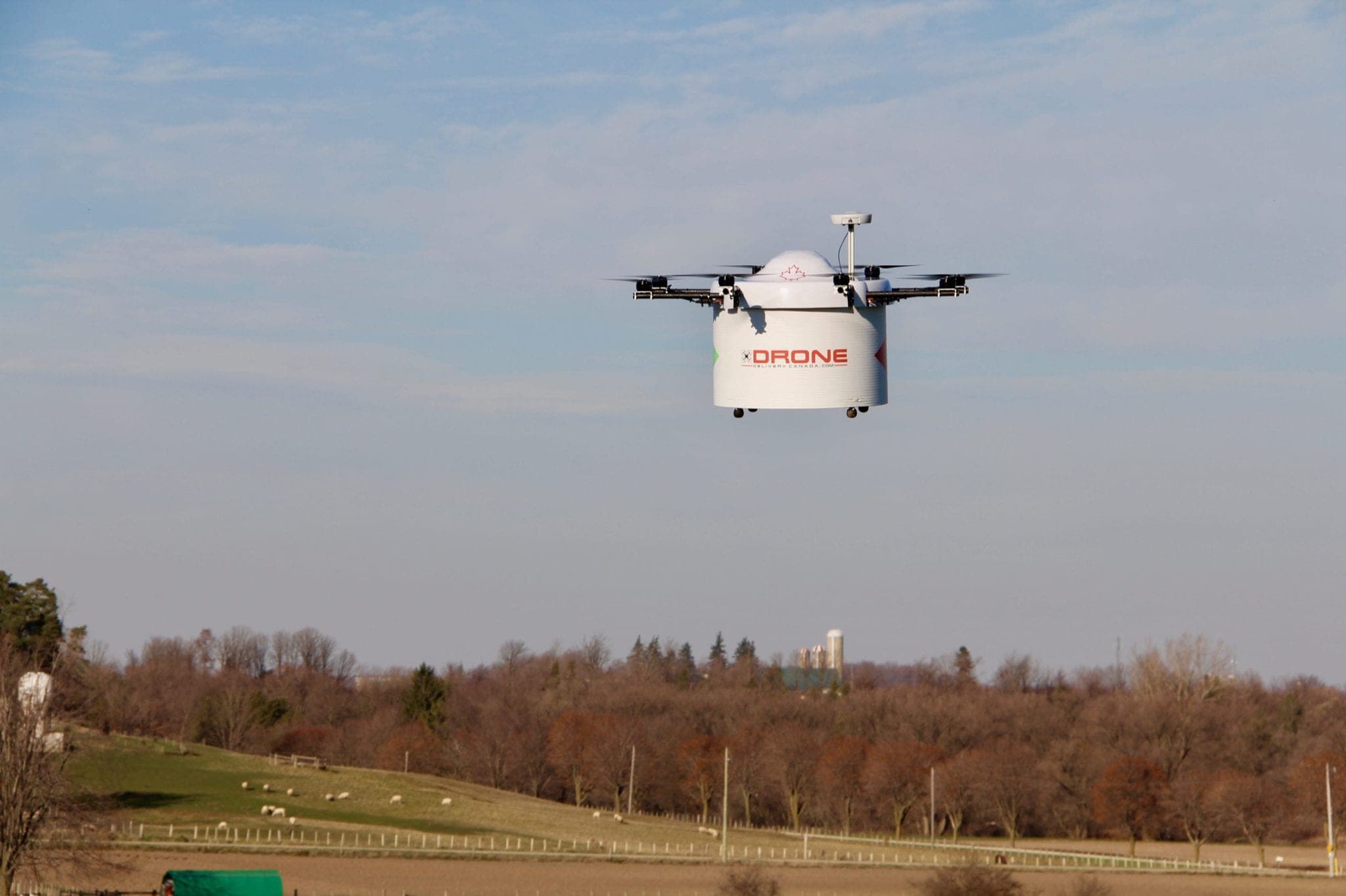 Robôs no Céu: Entrega por Drone no Canadá