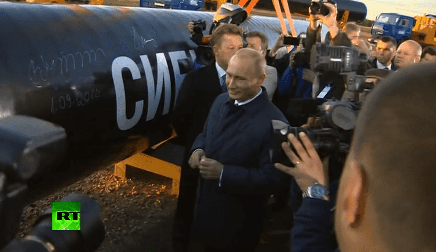 La Russie et la Chine lancent la construction du plus grand gazoduc du monde