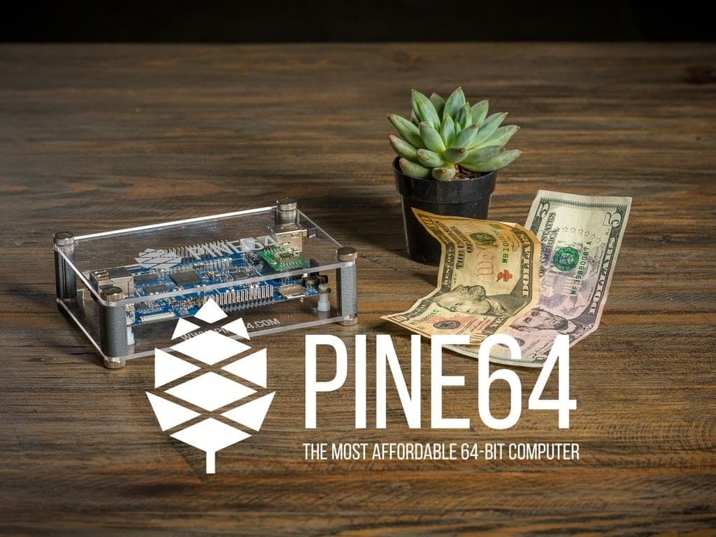 PINE A64, Il primo Super Computer a Scheda Singola a 64-Bit da $15