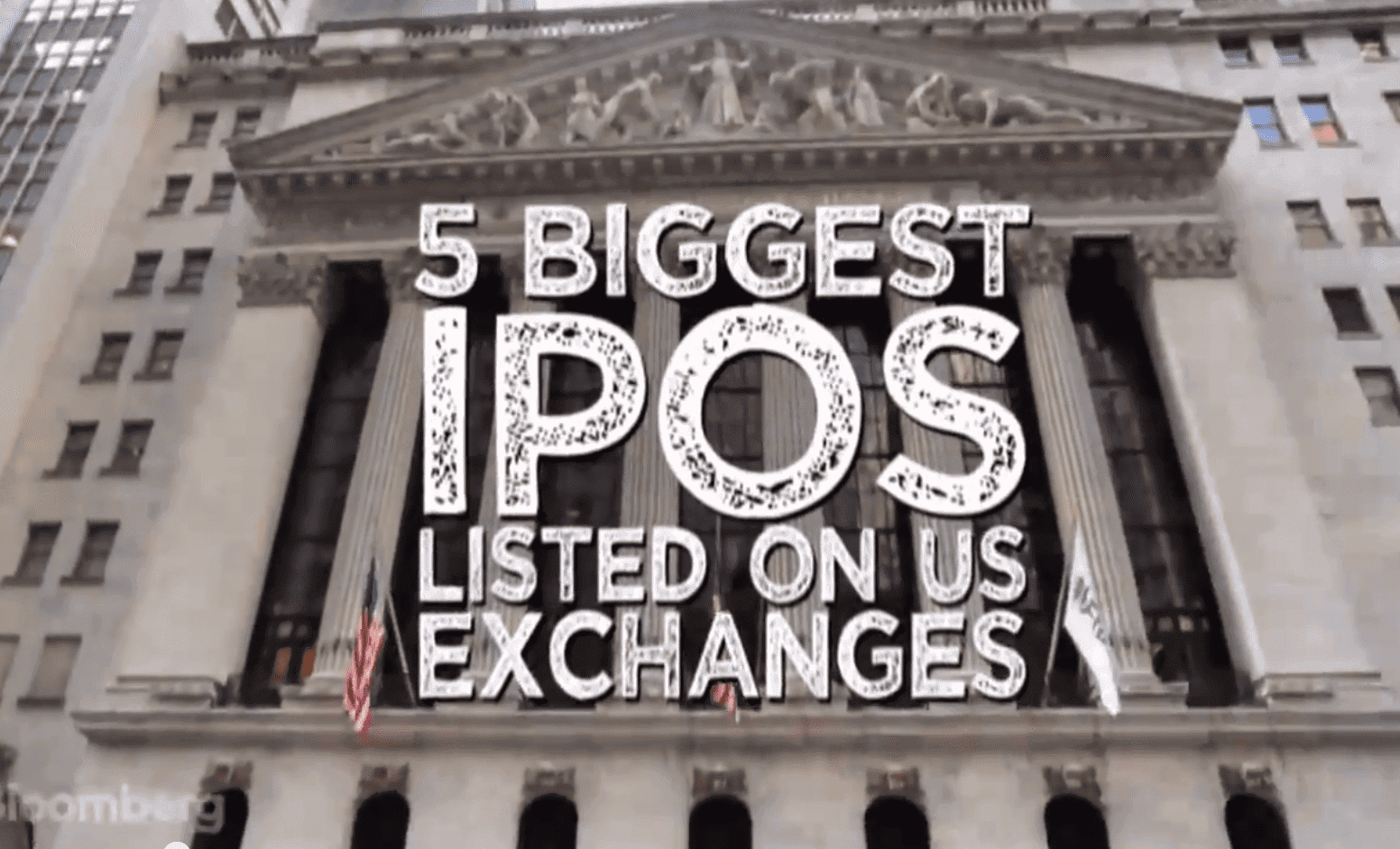 Die fünf größten IPOs in der Geschichte der USA