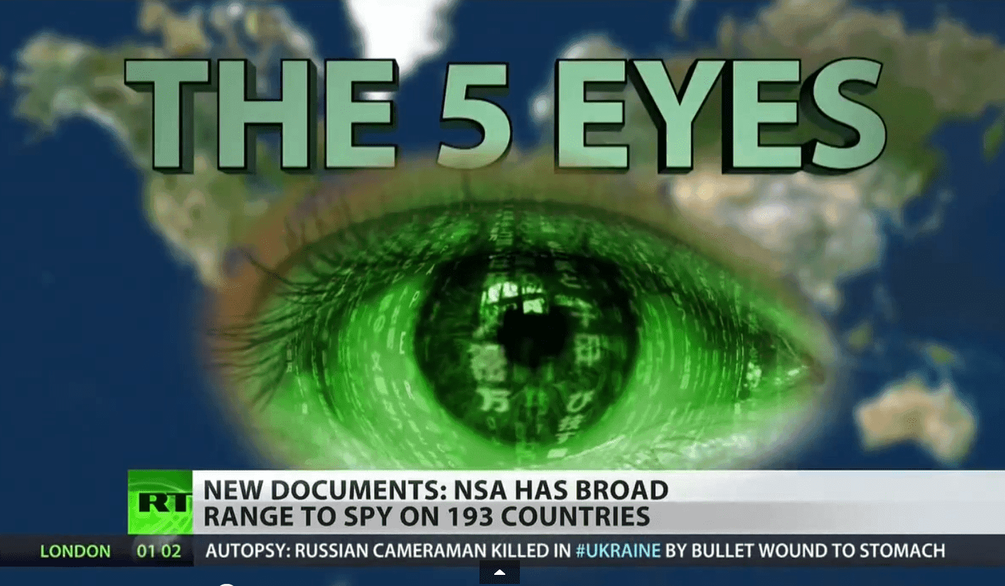 NSA 可以監控全球98%的地區