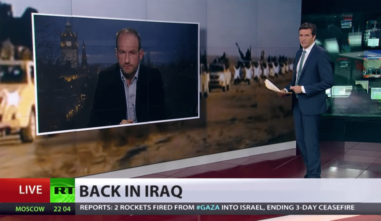 'Es ist Wahnsinn! Die USA lehnen ISIS im Irak ab, unterstützen sie aber in Syrien'