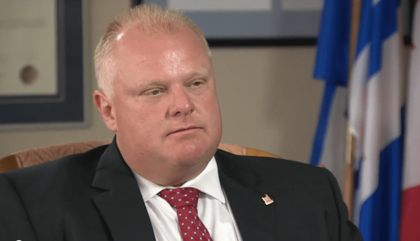 Entrevista de Rob Ford en CBC