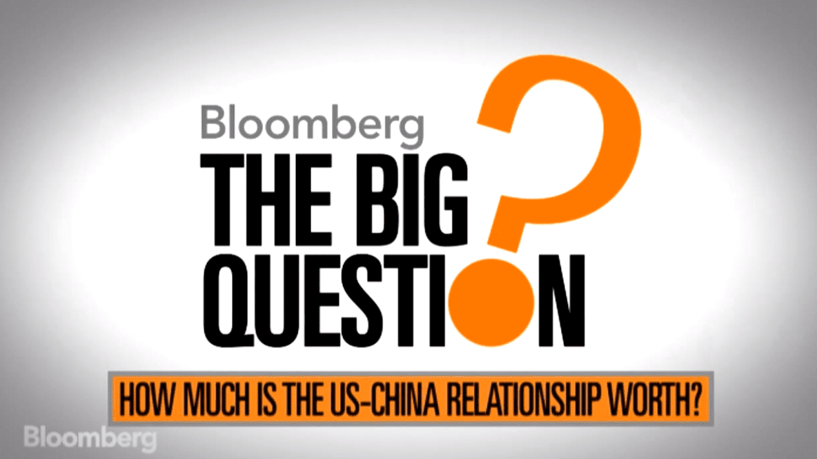 Quanto Vale la Relazione USA-Cina?