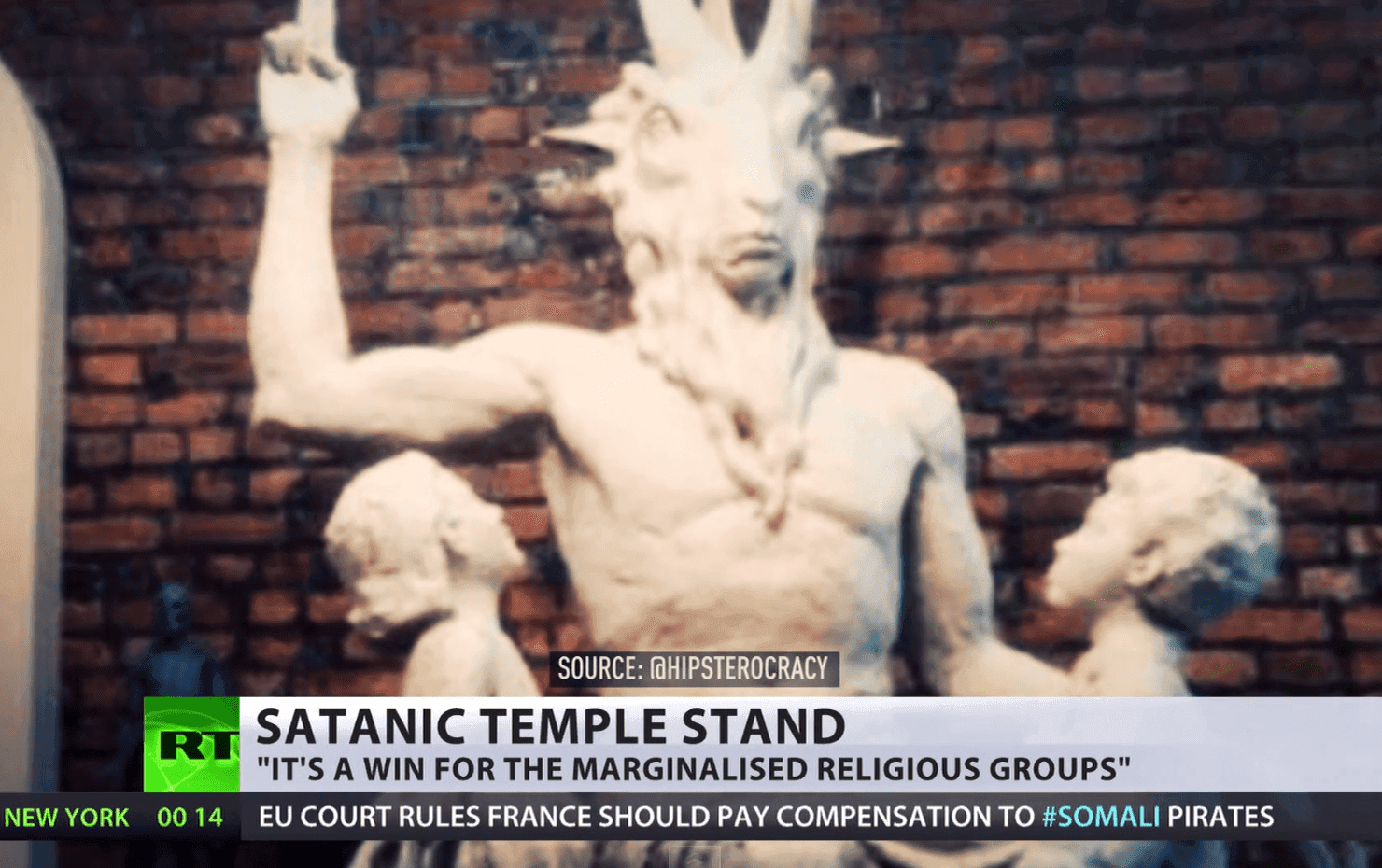 Feiertage aus der Hölle: Satanic Temple gewinnt Recht, 'gefallenen Engel' in FL aufzustellen